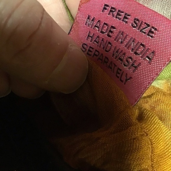 Tye dye gauze summer top - Picture 3 of 9